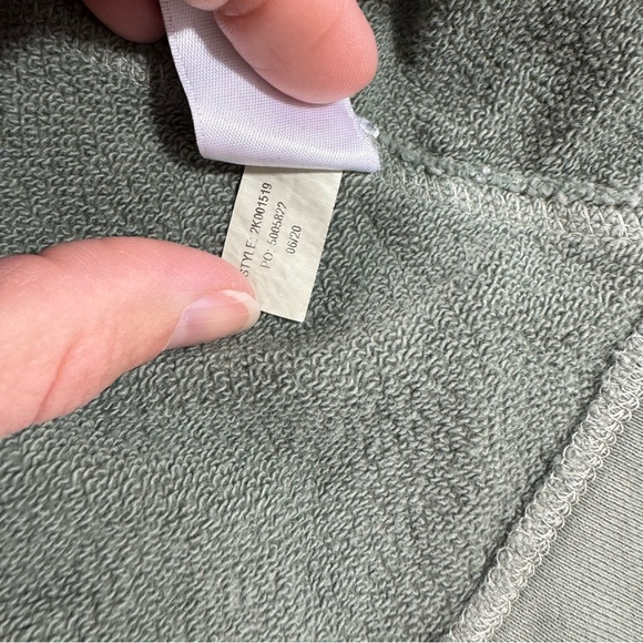 Vineyard Vines Garment Dyed Funnel Neck Sheph Shirt Green - Picture 3 of 7